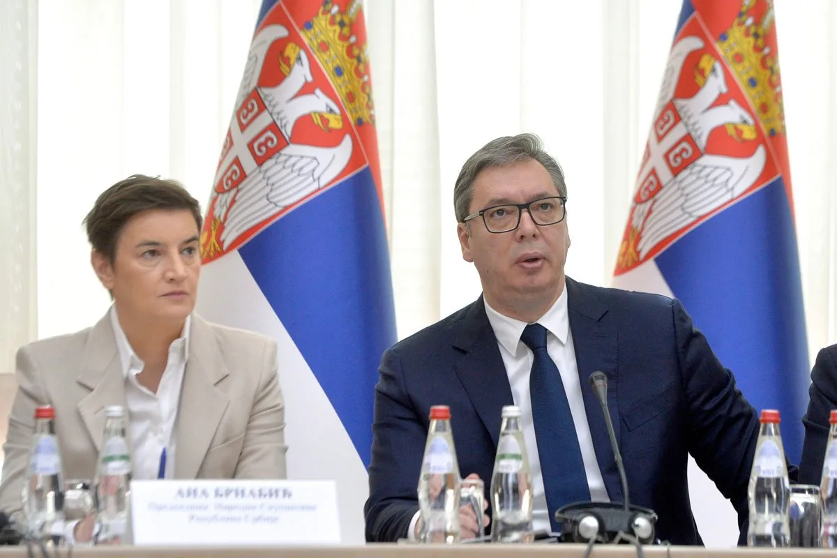 Aleksandar Vučić Ana brnabic Tanjug