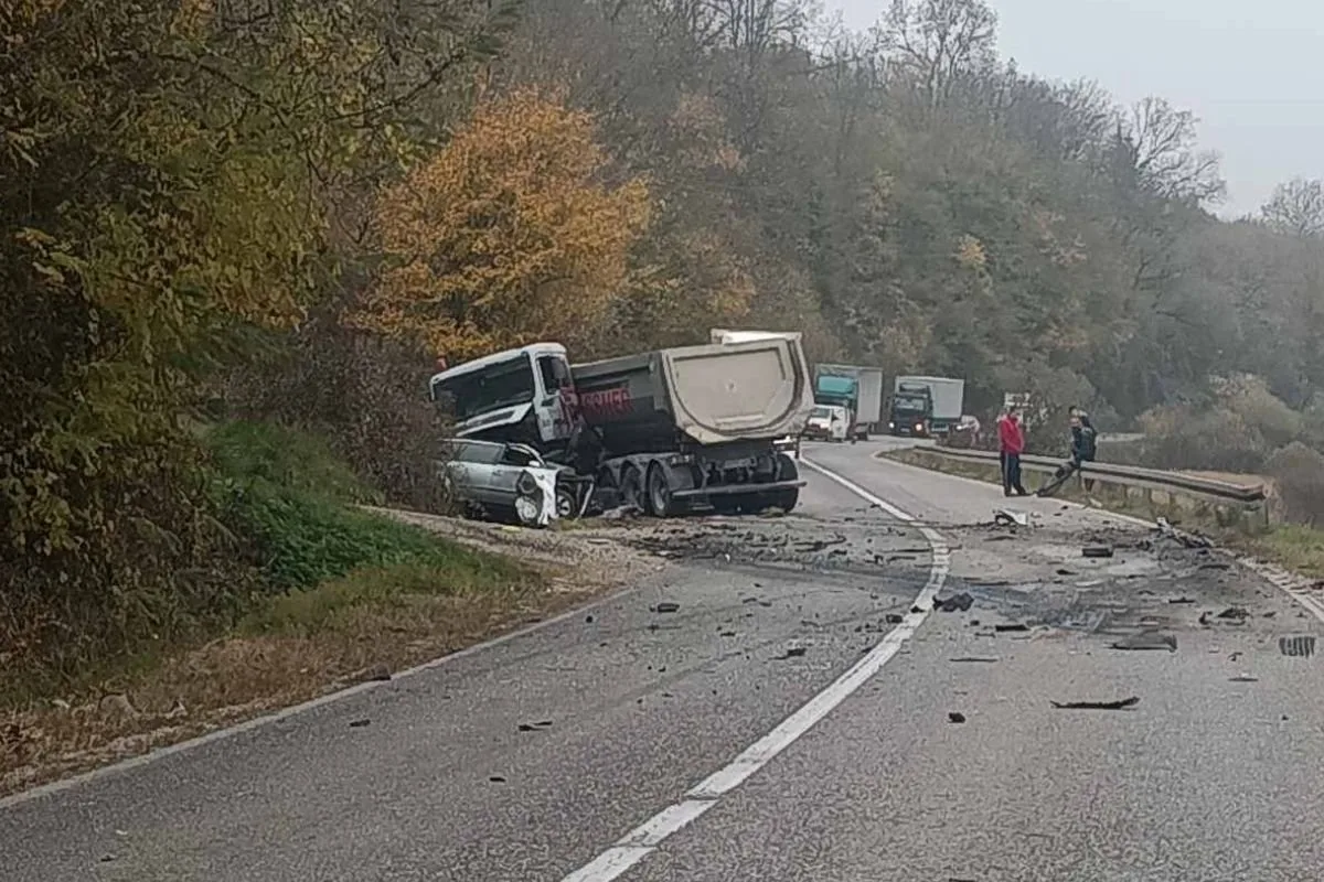 Sudar na putu Prnjavor Derventa foto viber grupa
