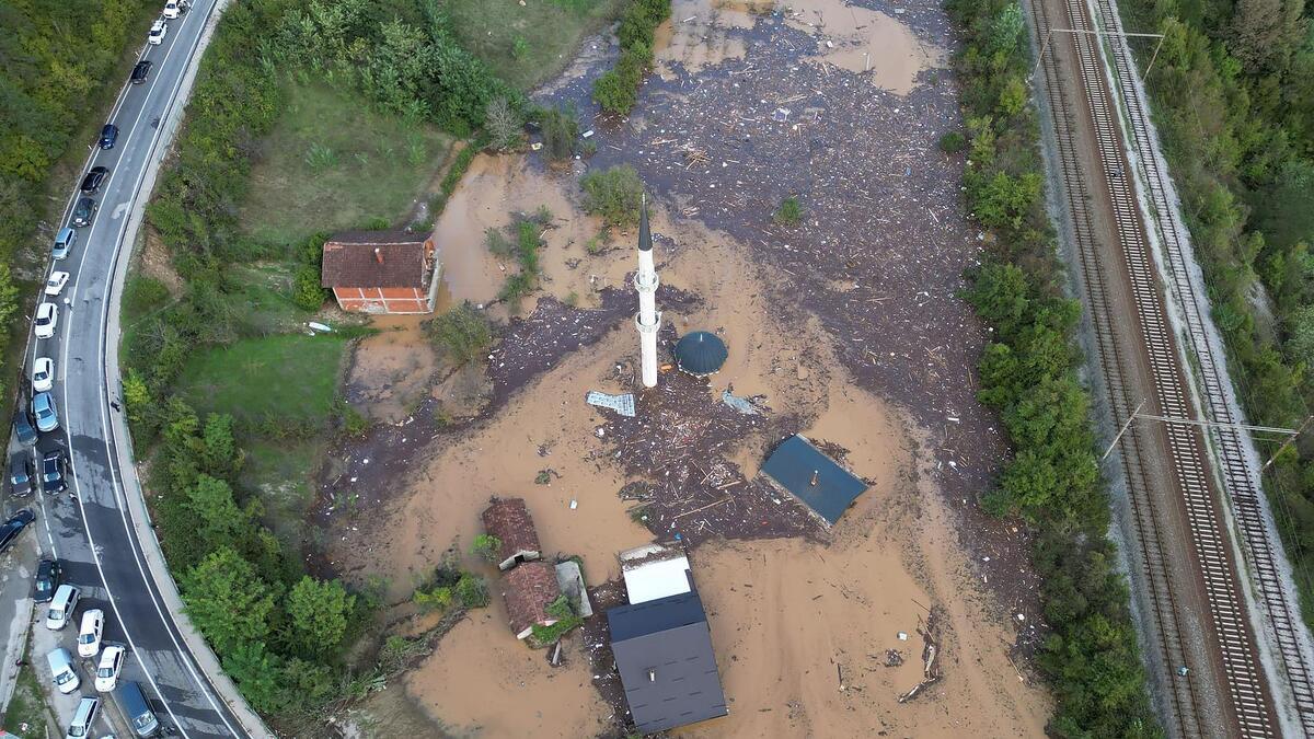 poplave Donja Jablanica Foto: Pixsell / Denis Kapetanović