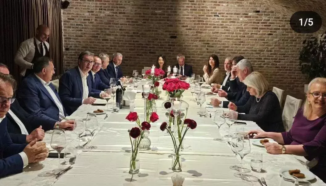 s Vučićem Nikšić, Dodik, Čović, Krišto, Sattler, Lajčak, Bradara