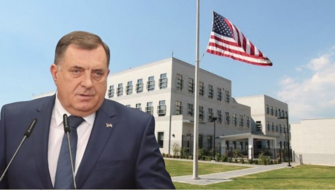 milorad dodik AMBASADA SAD