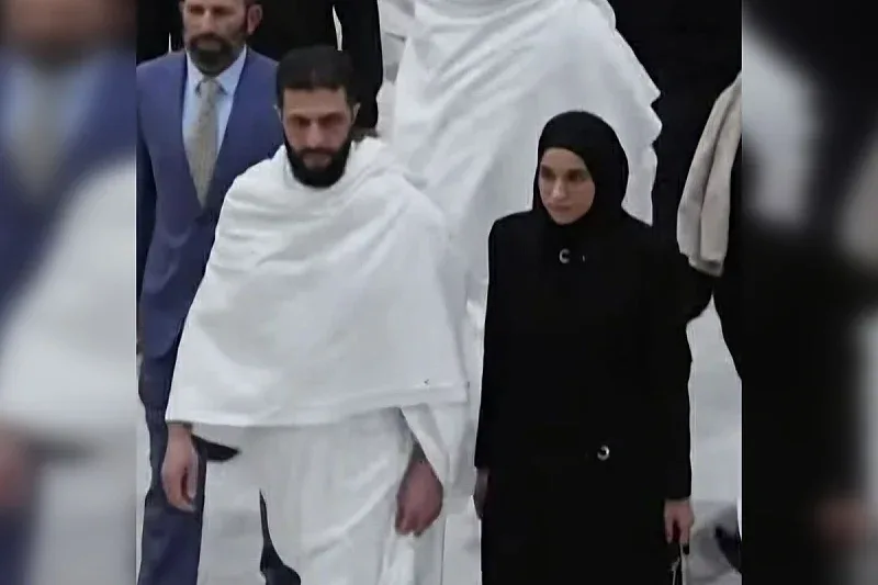 Ahmed al Sharaa i supruga Latifa al Sharaa