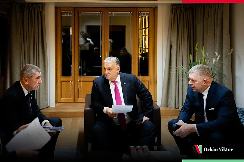 Andrej Babis Viktor Orban i Robert Fico