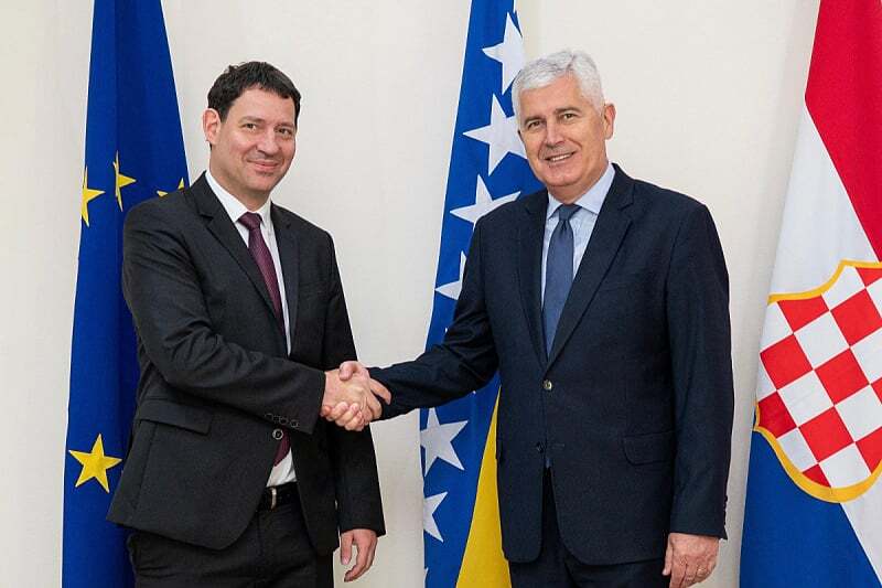 Anzej Franges i Dragan Covic