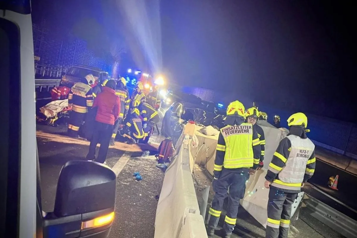 Austrija linc Tezak udes bh porodice Foto: Freiwillige Feuerwehr Traboch