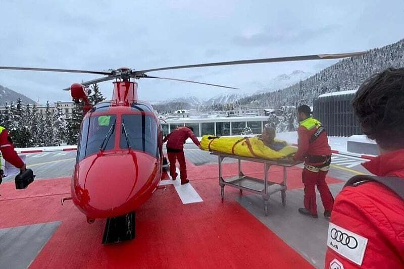 helikopter Austrijska skijasica dozivjela stravican pad na utrci spusta X
