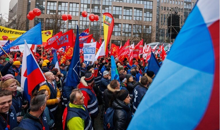 Belgija protesti