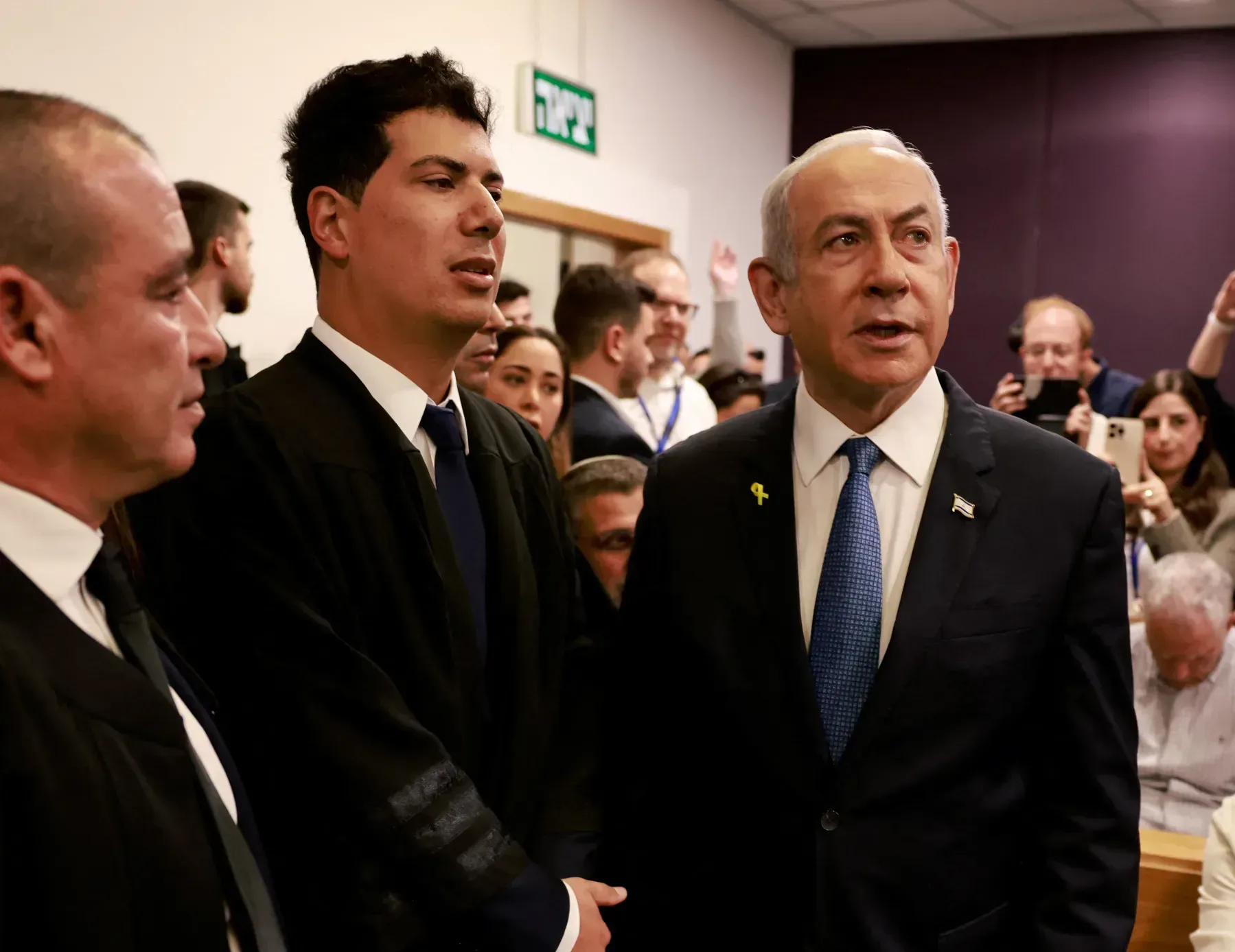 Benjamin Netanyahu SUDENJE ZA KORUPCIJU foto (MENAHEM KAHANA/Pool via REUTERS
