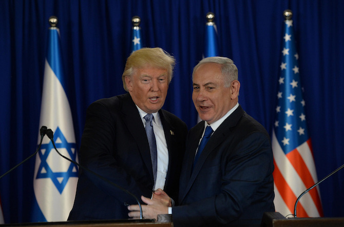 Benjamin Netanyahu donald trump