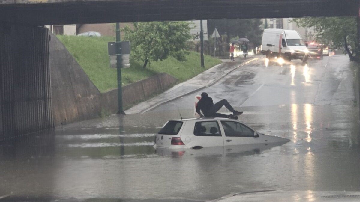 Buca Potok poplavio podvožnjak