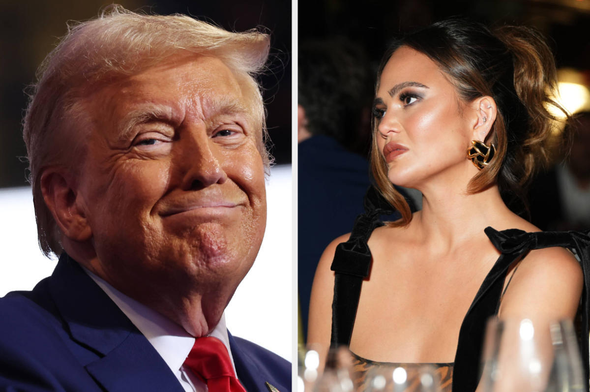 Chrissy Teigen Donald Trump 1