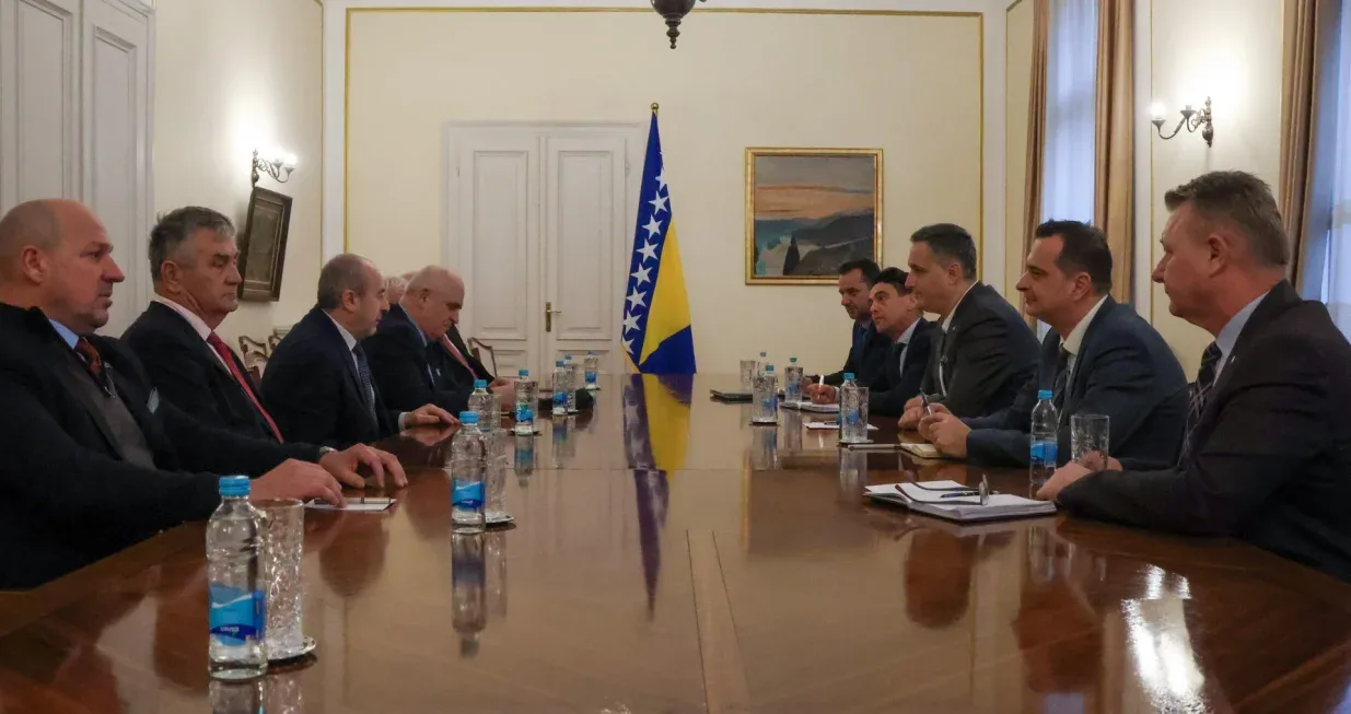 Denis Becirovic ugostio Udruzenje generala Bi H