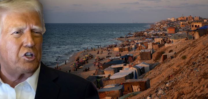 Donald Trump Gaza Beachfront Egipat