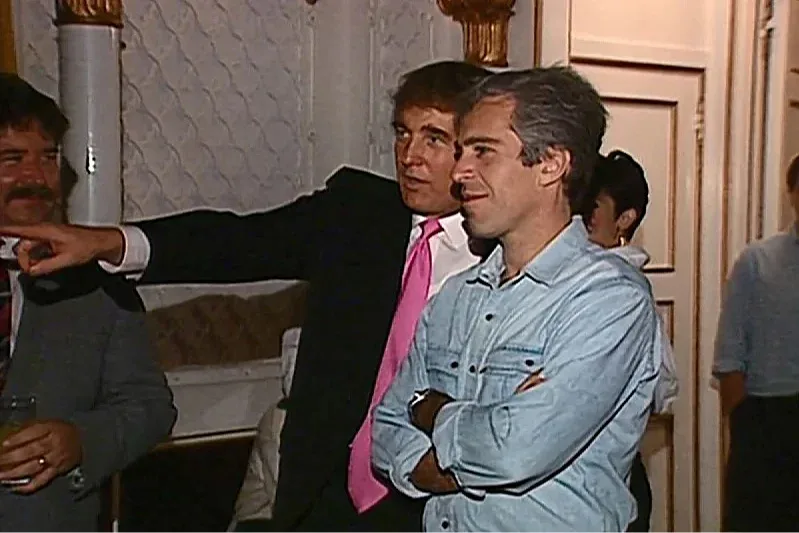 Donald Trump Jeffrey Epstein