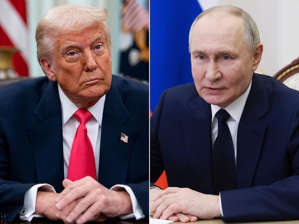 Donald Trump Vladimir putin