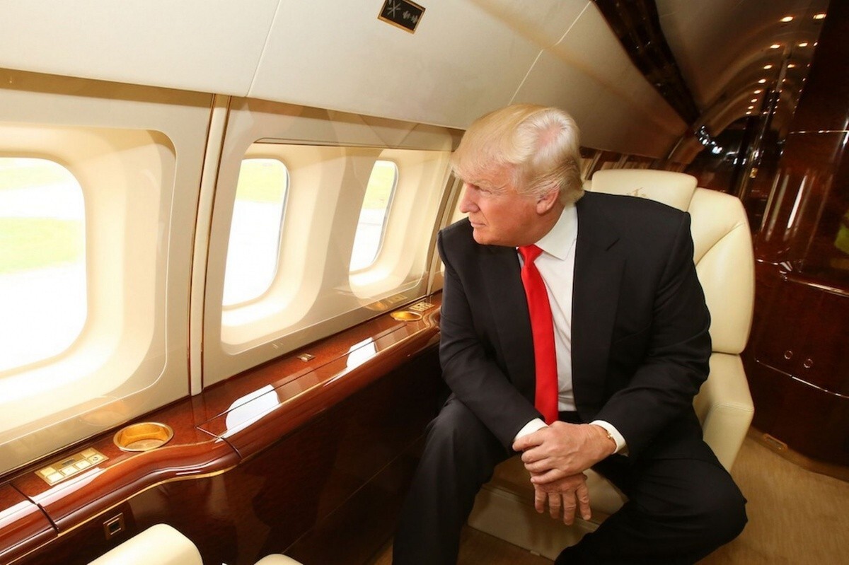 Donald Trump avion