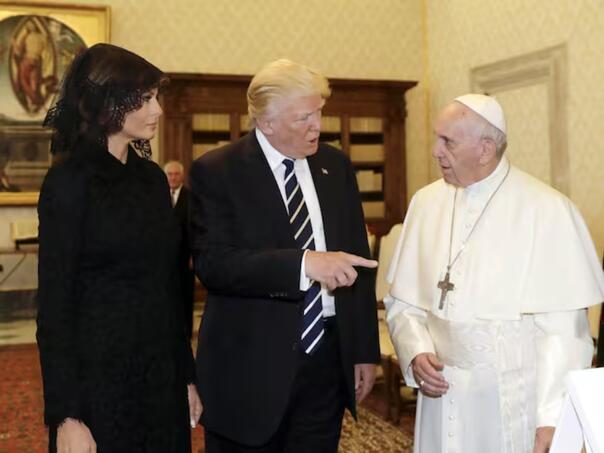 Donald Trump papa franjo