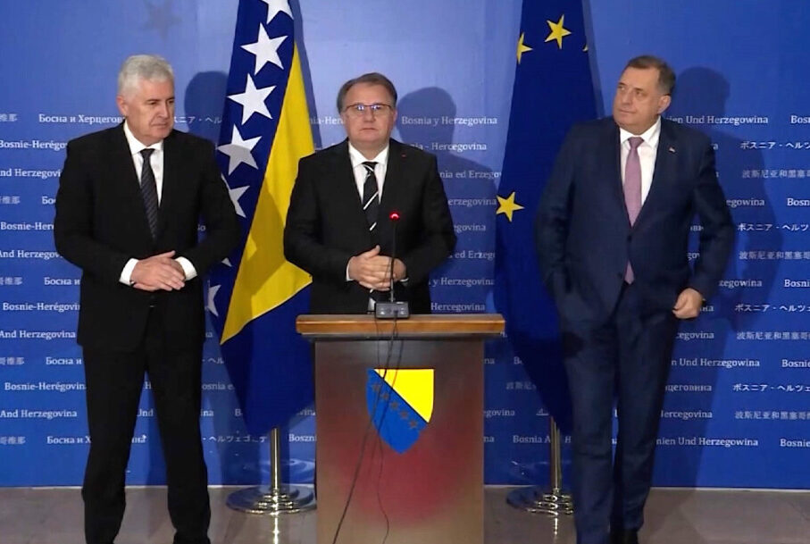 Dragan Covic Nermin Niksic Milorad Dodik FTV