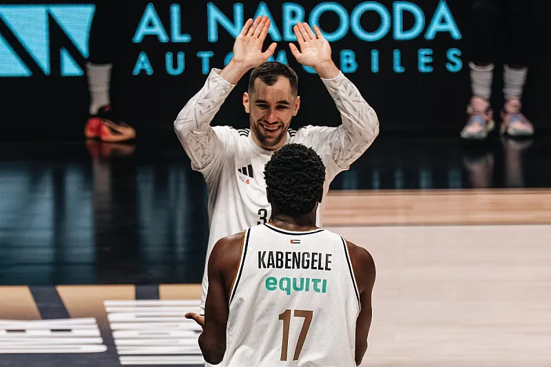 Dubai BC Kenan Kamenjaš i Mfiondu Kabengele (Foto: Dubai BC)