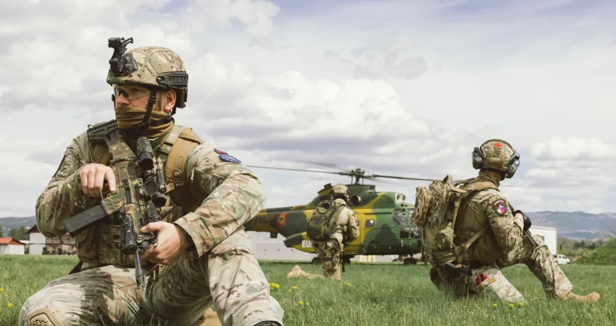 EUFOR Pripadnici ceskog bataljona u sklopu snaga EUFOR a u Bi H