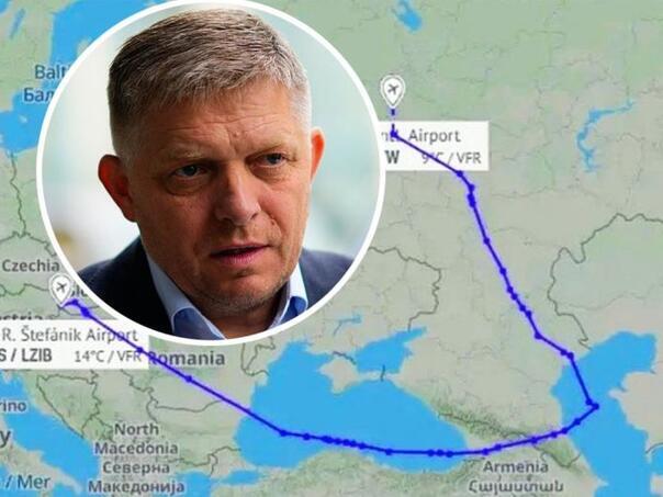 Robert Fico zbog zabrana u Moskvu putuje zaobilaznim putem