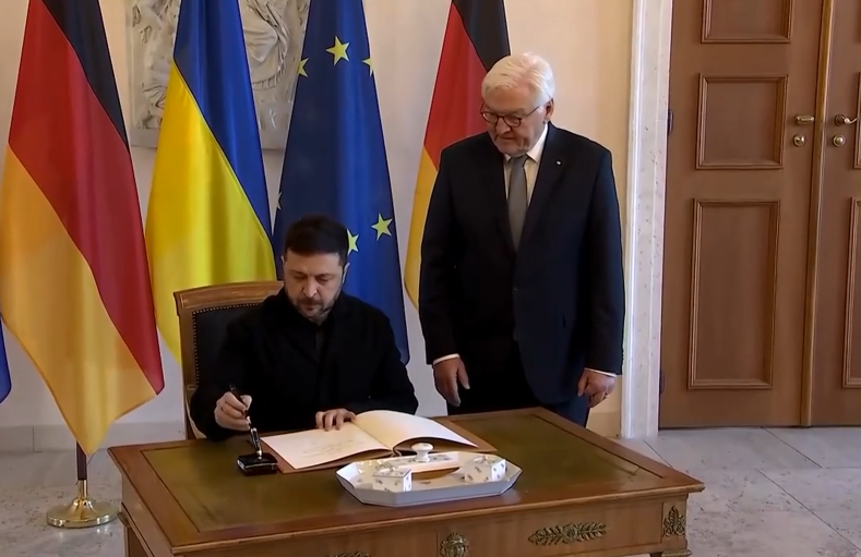 Frank Walter Steinmeier Volodimir Zelenski