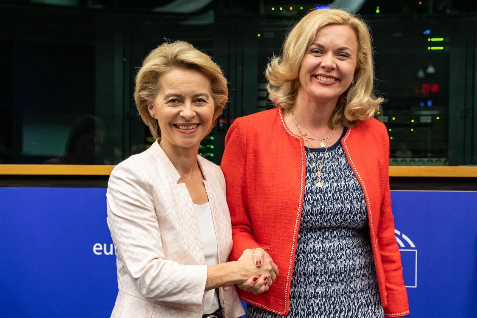 Željana Zovko i Ursula von der Leyen