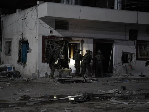 Gaza boraca Hamasa u bolnici Kamal Adwan