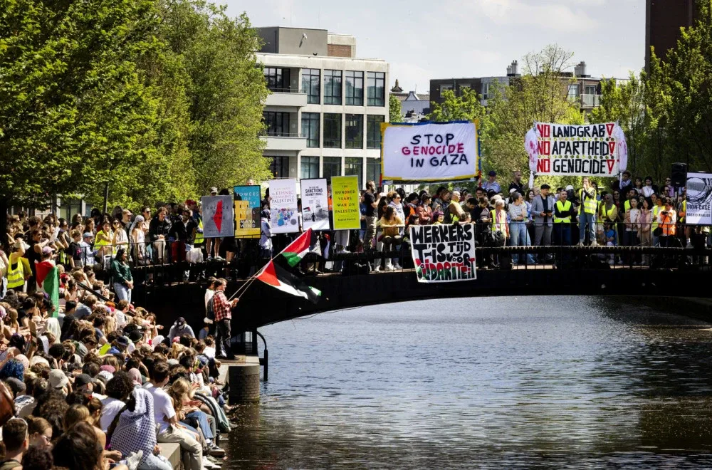 Holandija protesti epa
