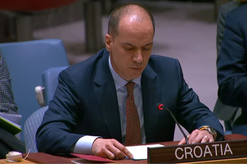 Hrvoje Ćurić Hrvatinić Hrvatska Vijece sigurnosti UN