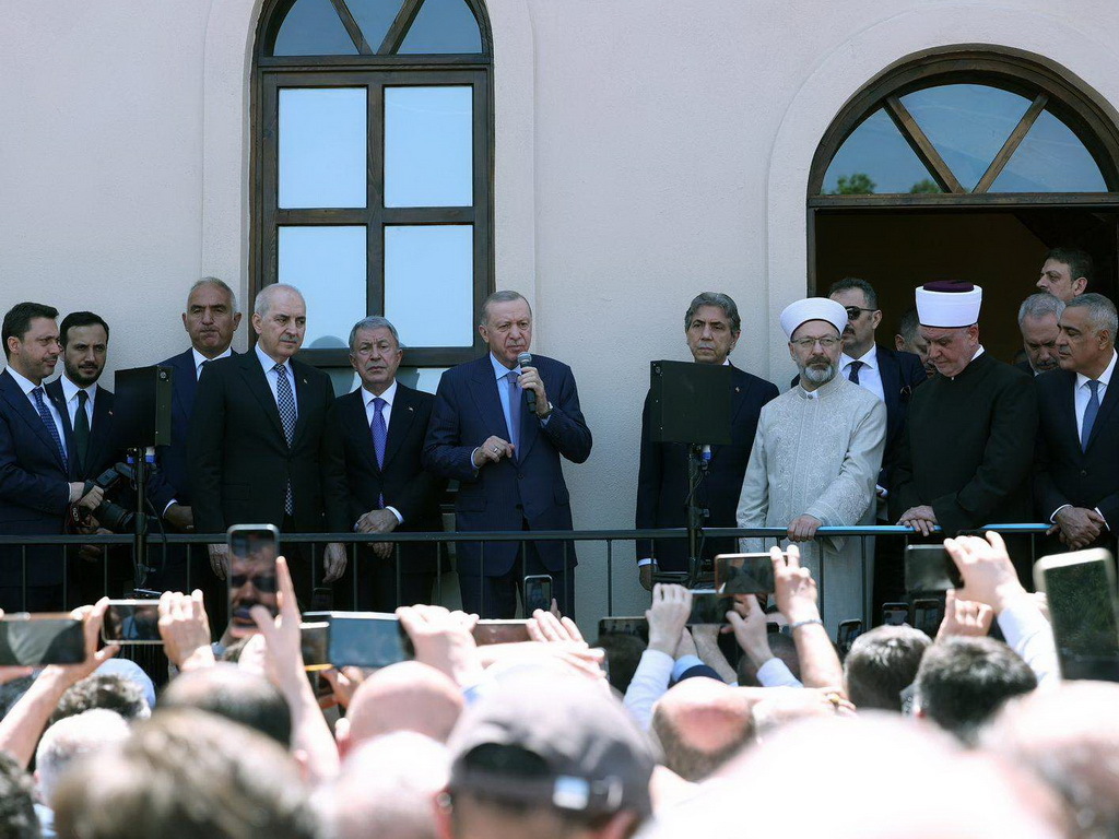 Husein ef Kavazovic Recep Tayyip Erdoğan 05
