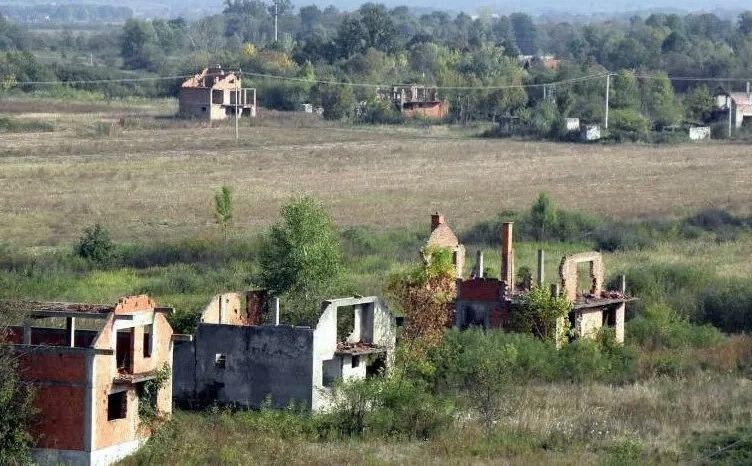 Selo Briševo- srušeno do temelja, etnički potpuno uništeno