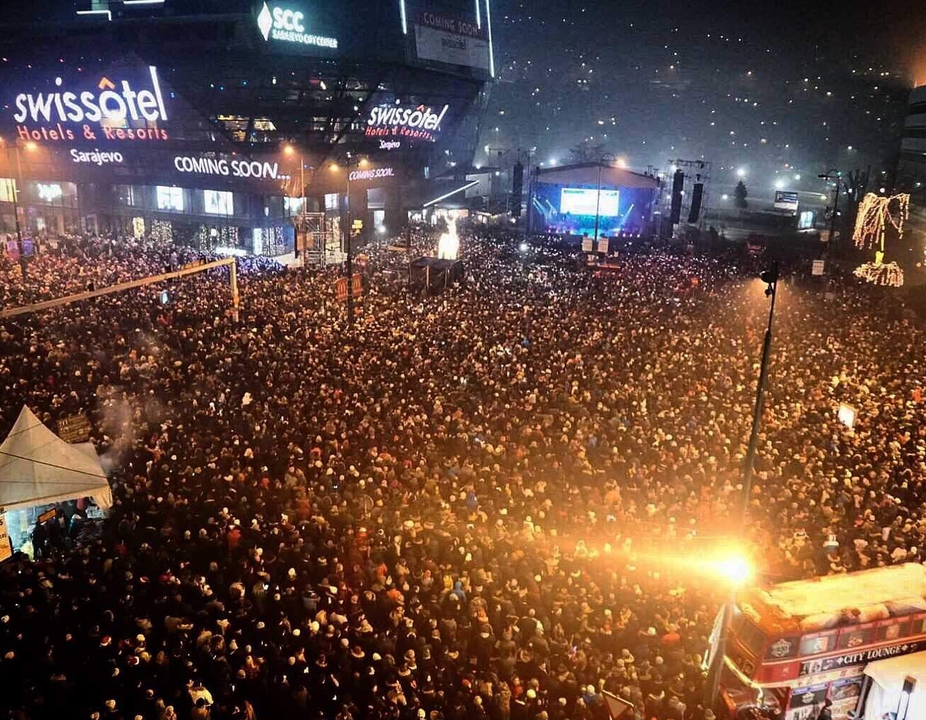 Sarajevo javni docek