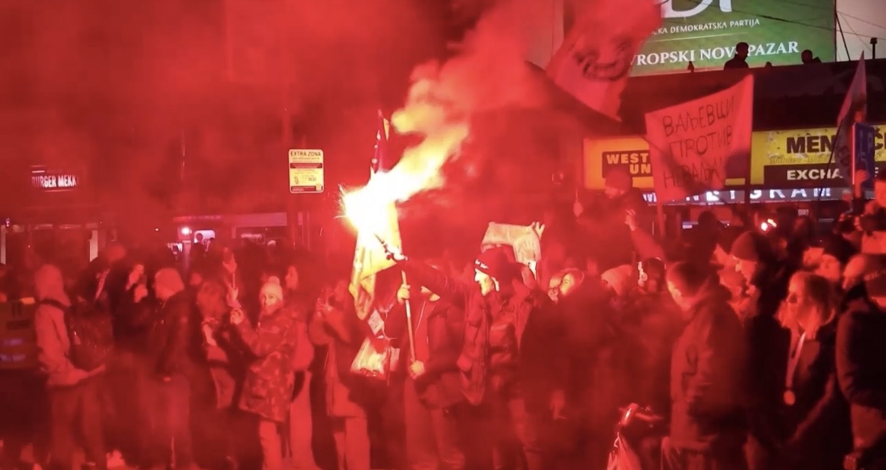 Novi pazar protesti
