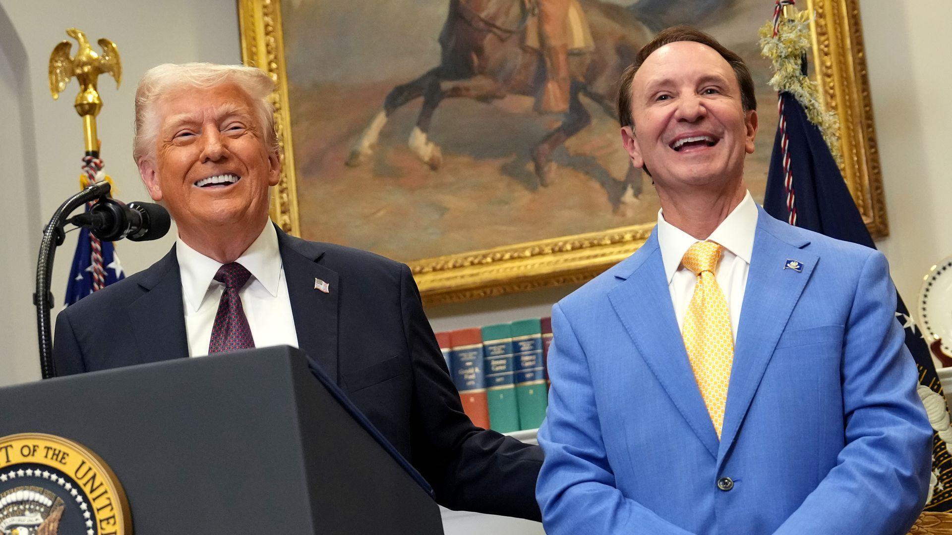 Trump i Louisiane Jeff Landry