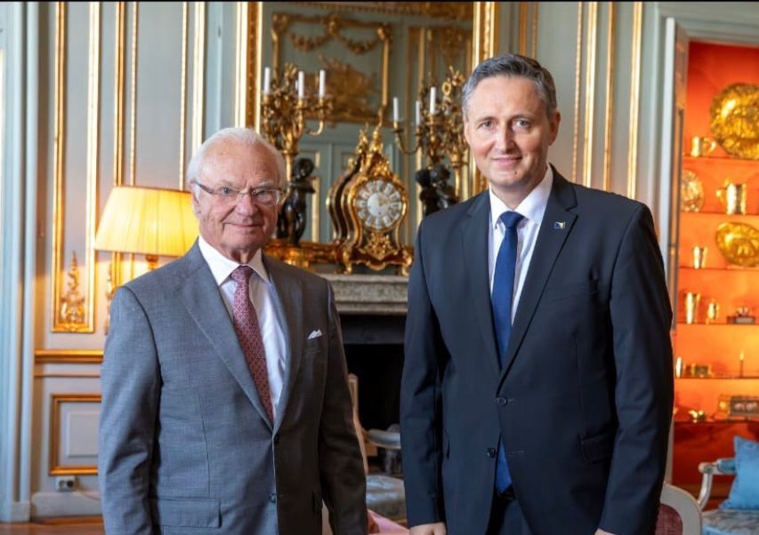 Bećirović i Carl XVI Gustaf