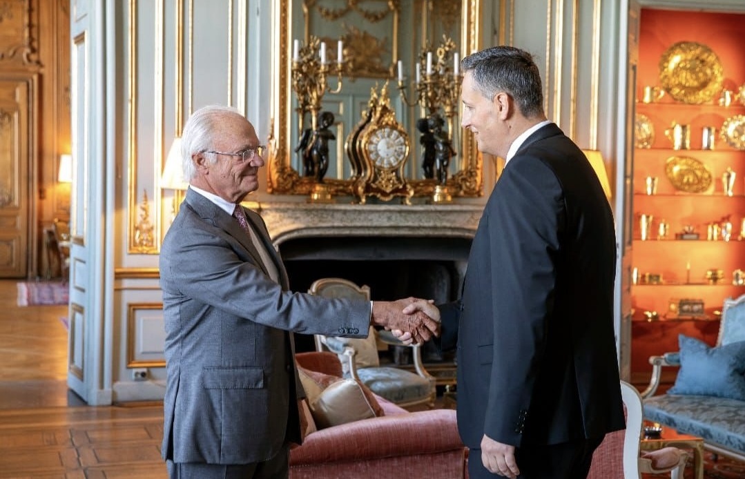 Bećirović i Carl XVI Gustaf
