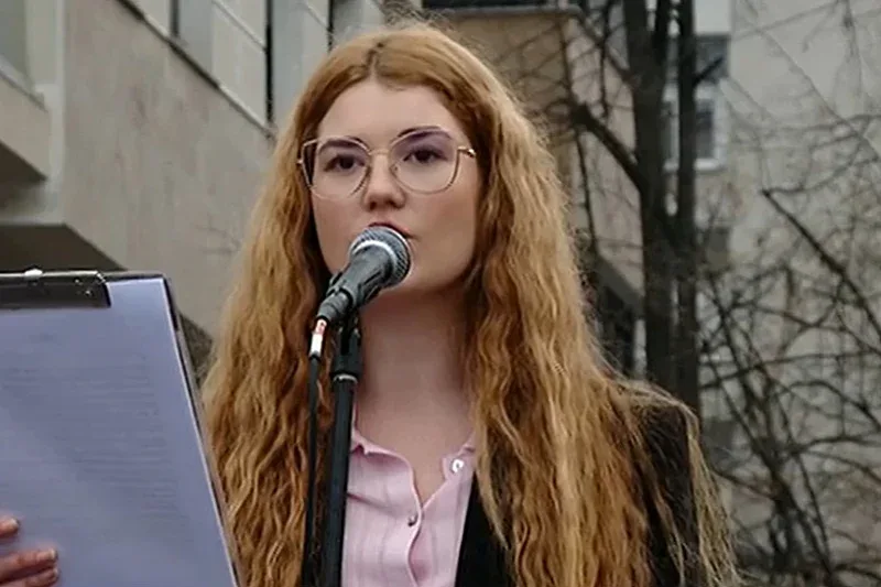 Predstavnica studenata u beogradu/ printscreen