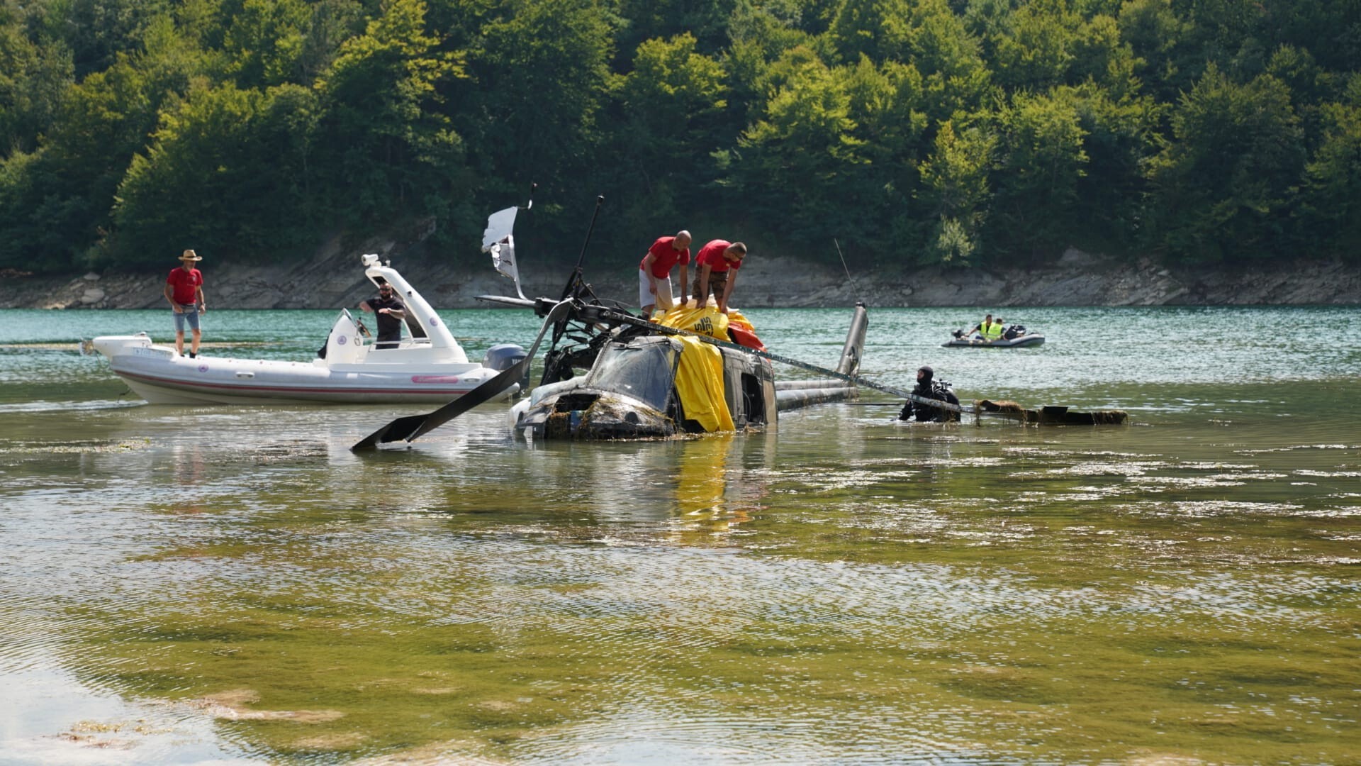 Helikopter jezero OSBiH/ FUCZ