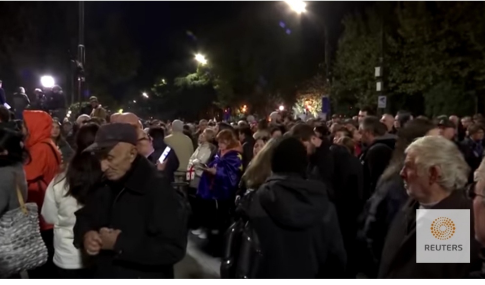 Gruzija protesti na ulicama