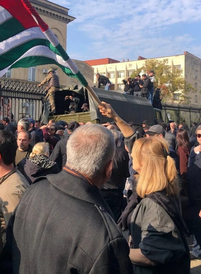 Abhazija protesti