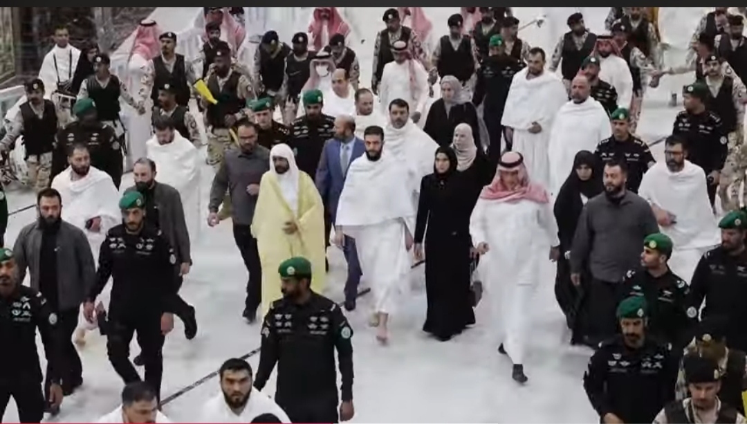 Ahmed al-Sharaa mekka umra sa zenom