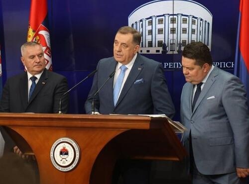 Radovan Viskovic Milorad Dodik Nenad Stevandic