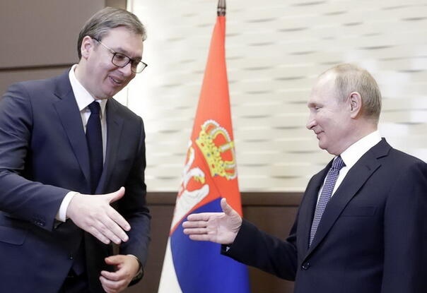 Aleksandar Vučić Vladimir Putin