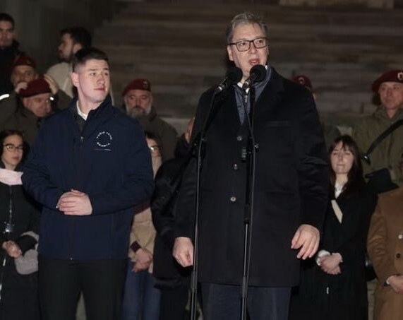 Aleksandar Vučić se obratio pristalicama SNS-a