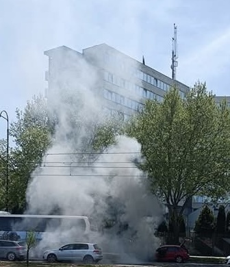 auto pozar sarajevo/ ch