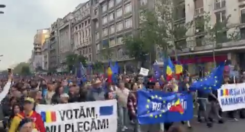 protest bukurest/