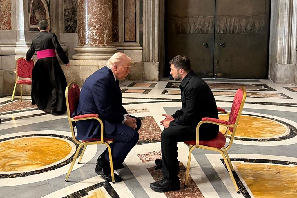 Trump i Zelenski