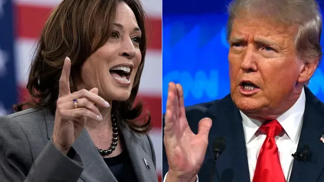 Trump i Harris