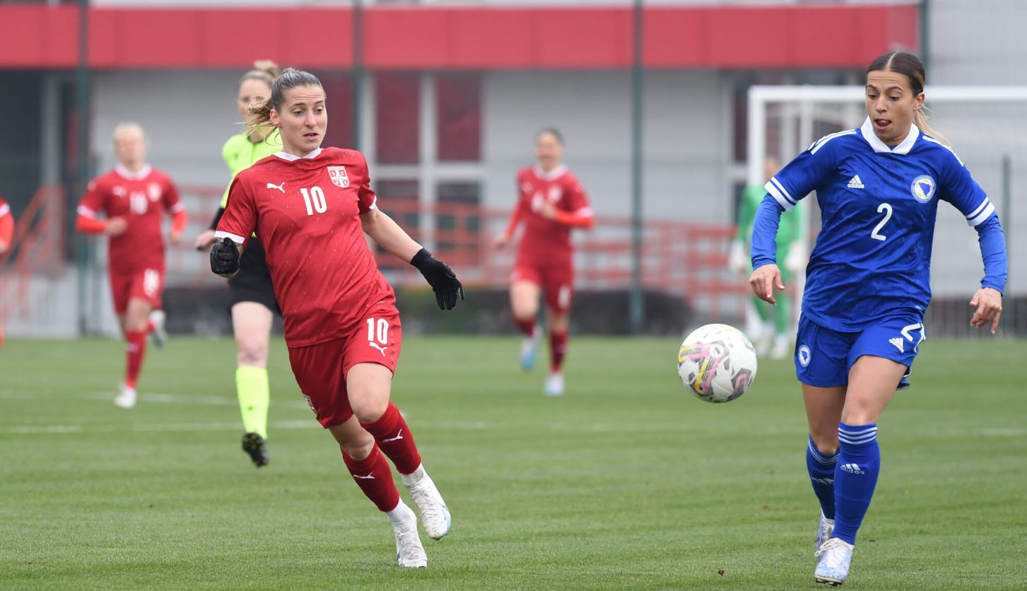 Ženska nogometna reprezentacija BiH i Srbija